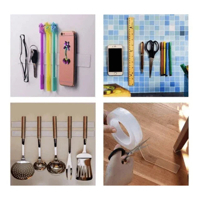 PROMO 3x1 Cinta Doble Faz Lavable Y Reutilizable